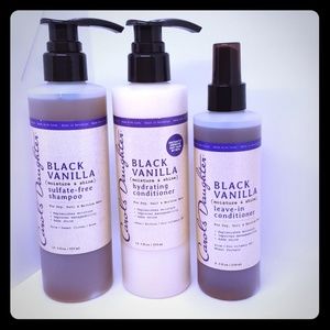 Carol's Daughter Shampoo + Conditioner + Leave-in